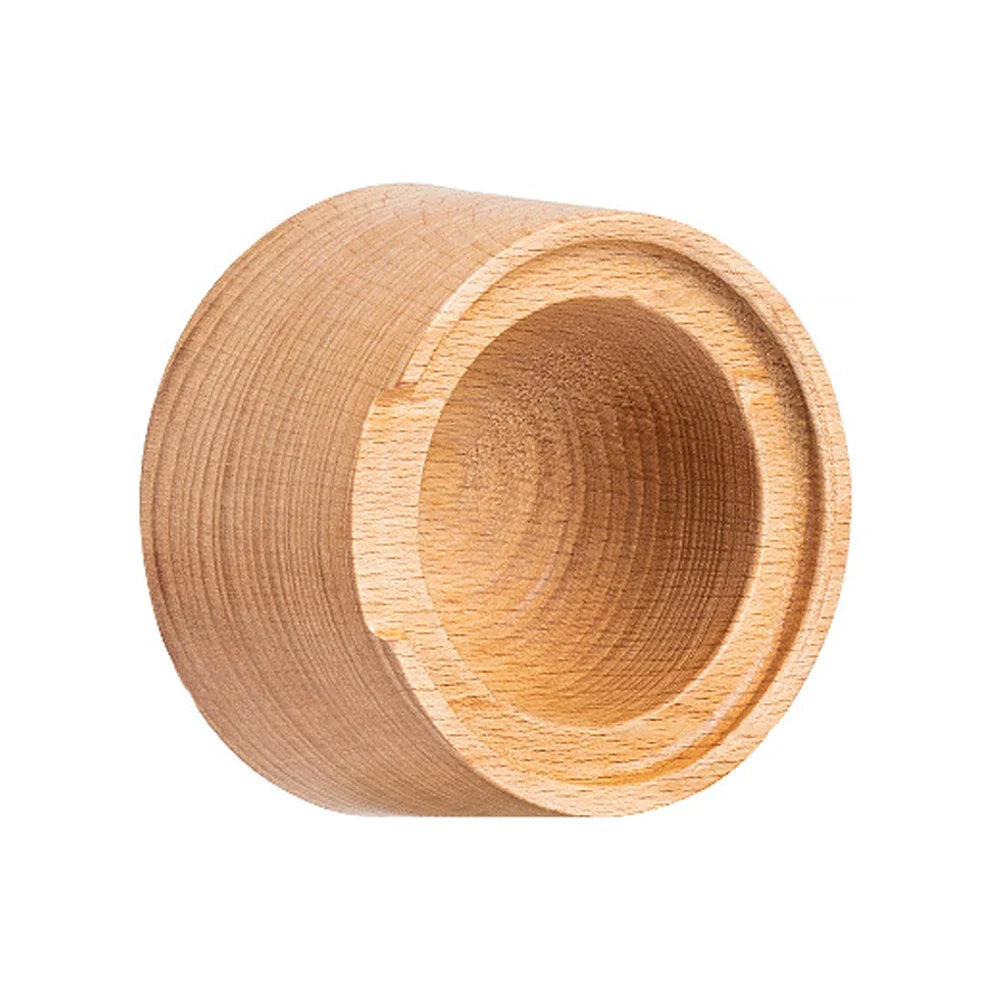 Refillable Capsule Cup with Beechwood Tamper and Dose-Consistent Filling Tool Compatible with Espresso Devices