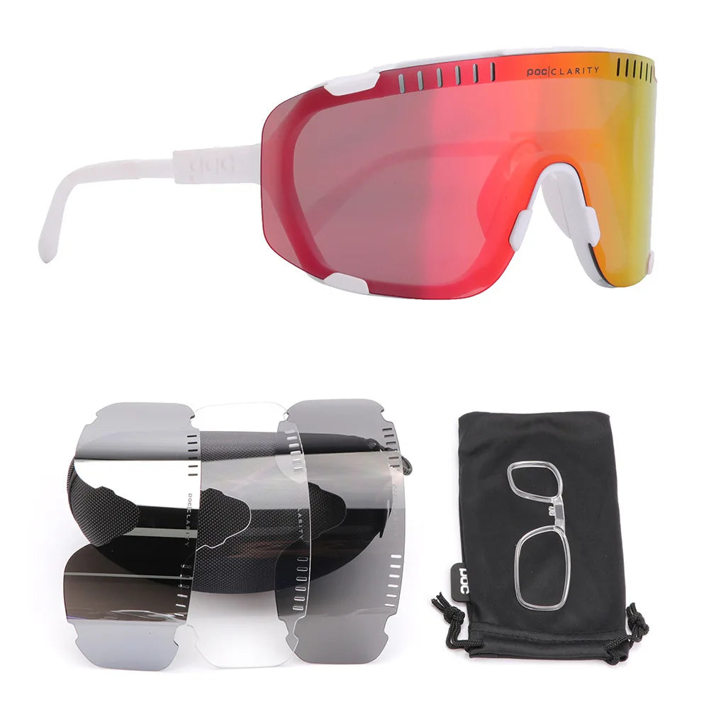 New Bicycle Polarized Sunglasses UV400 Outdoor UV Protection Sports Glasses Road Mountain Bike Cycling Glasses TR90