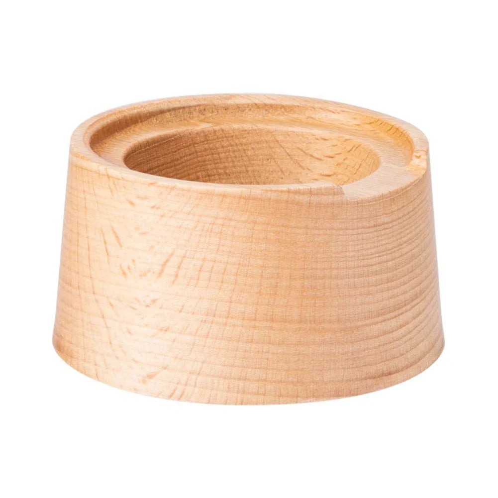 Refillable Capsule Cup with Beechwood Tamper and Dose-Consistent Filling Tool Compatible with Espresso Devices