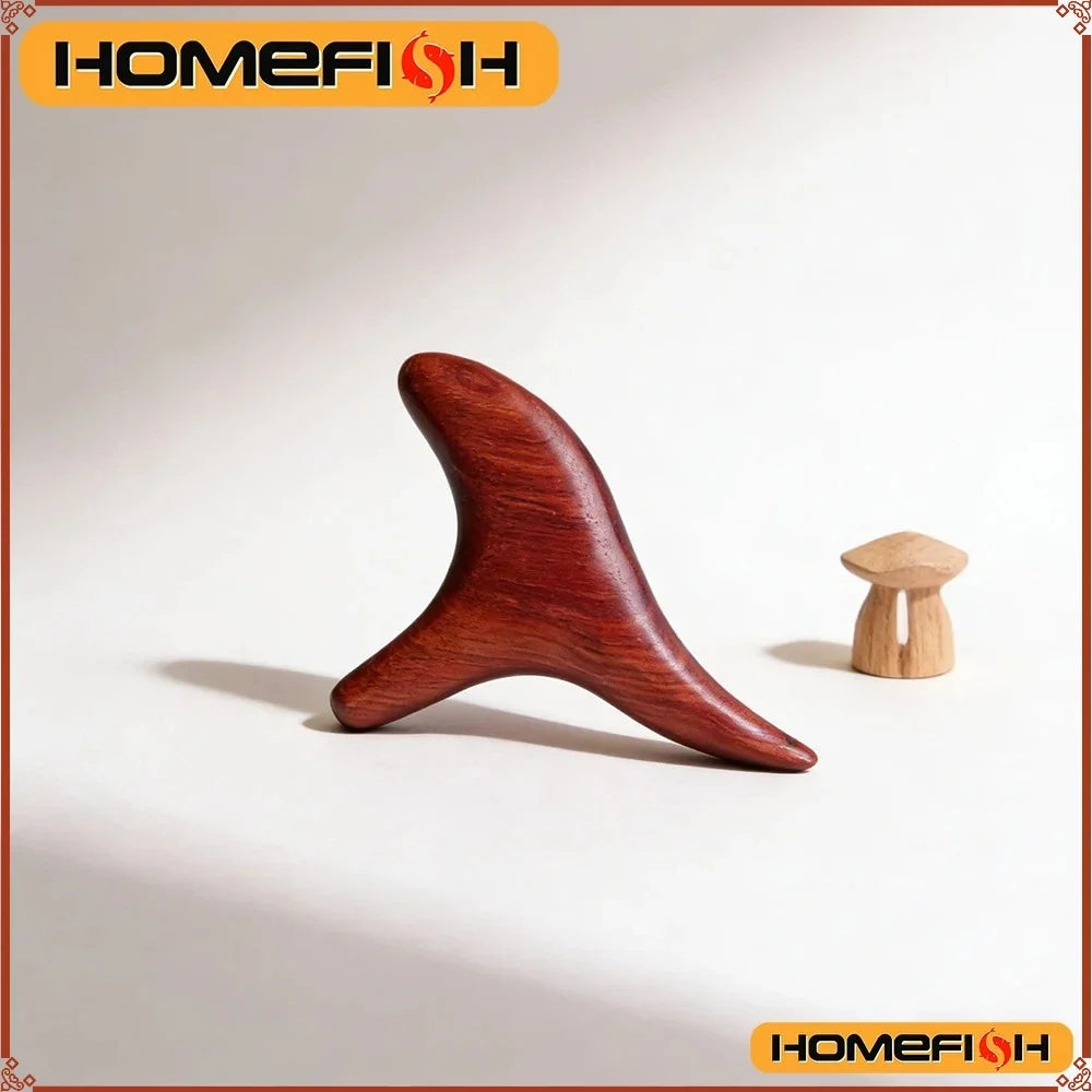 Trigger Point Gua Sha Tool,Professional Lymphatic Drainage Device,Wooden Massage Equipment,Suitable for Back,Legs,Hands and Face